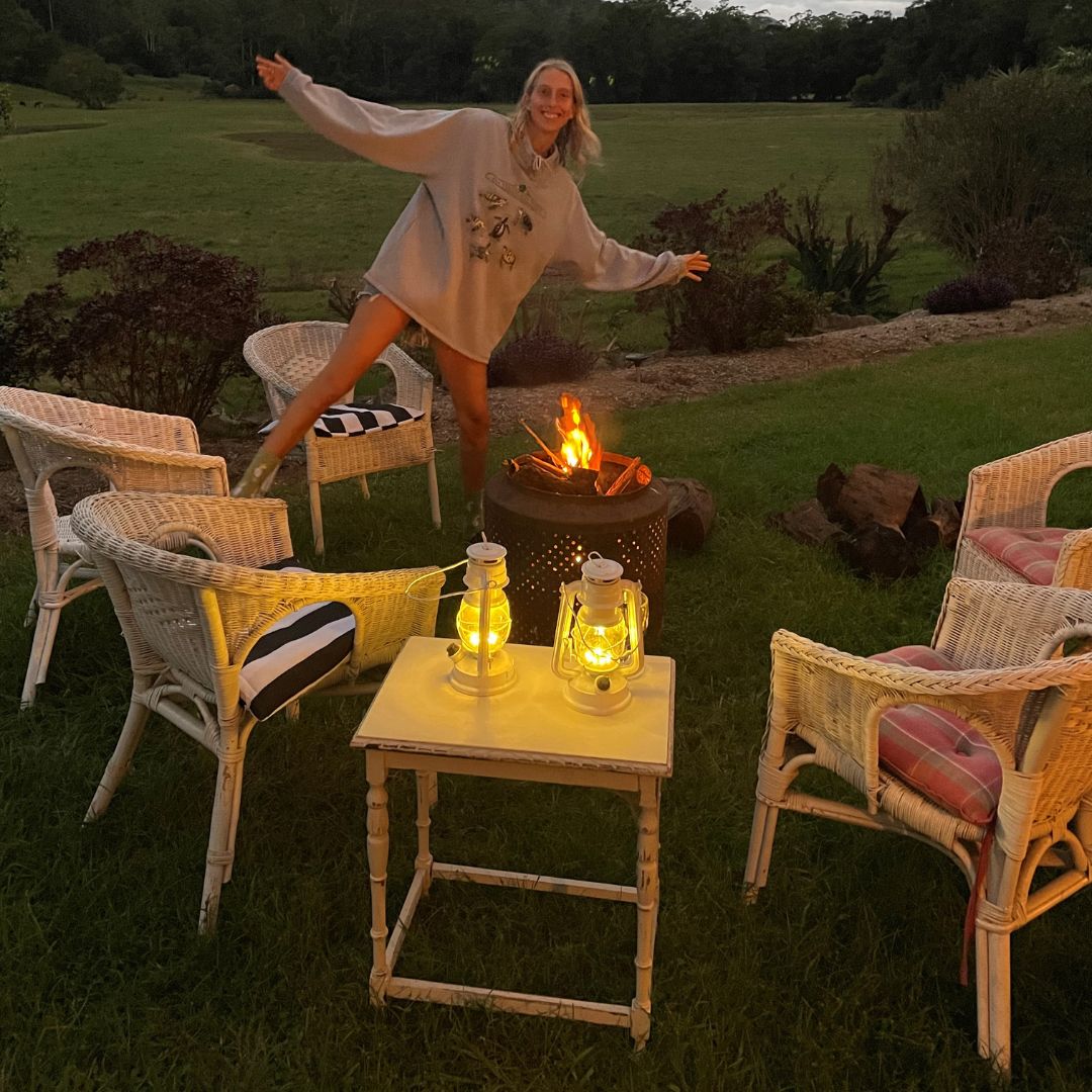 Chairs around the fire-fit